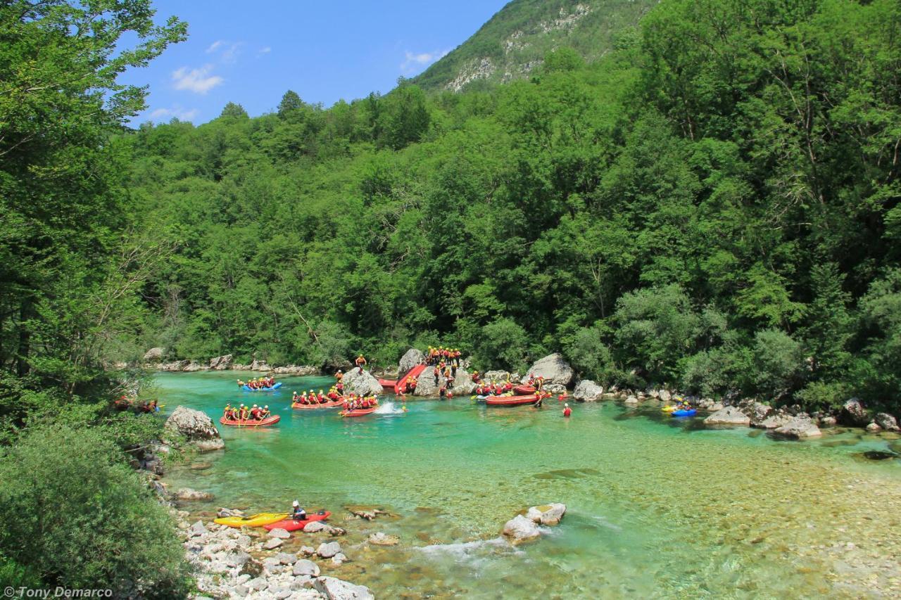 Hostel X Point Kobarid Kültér fotó